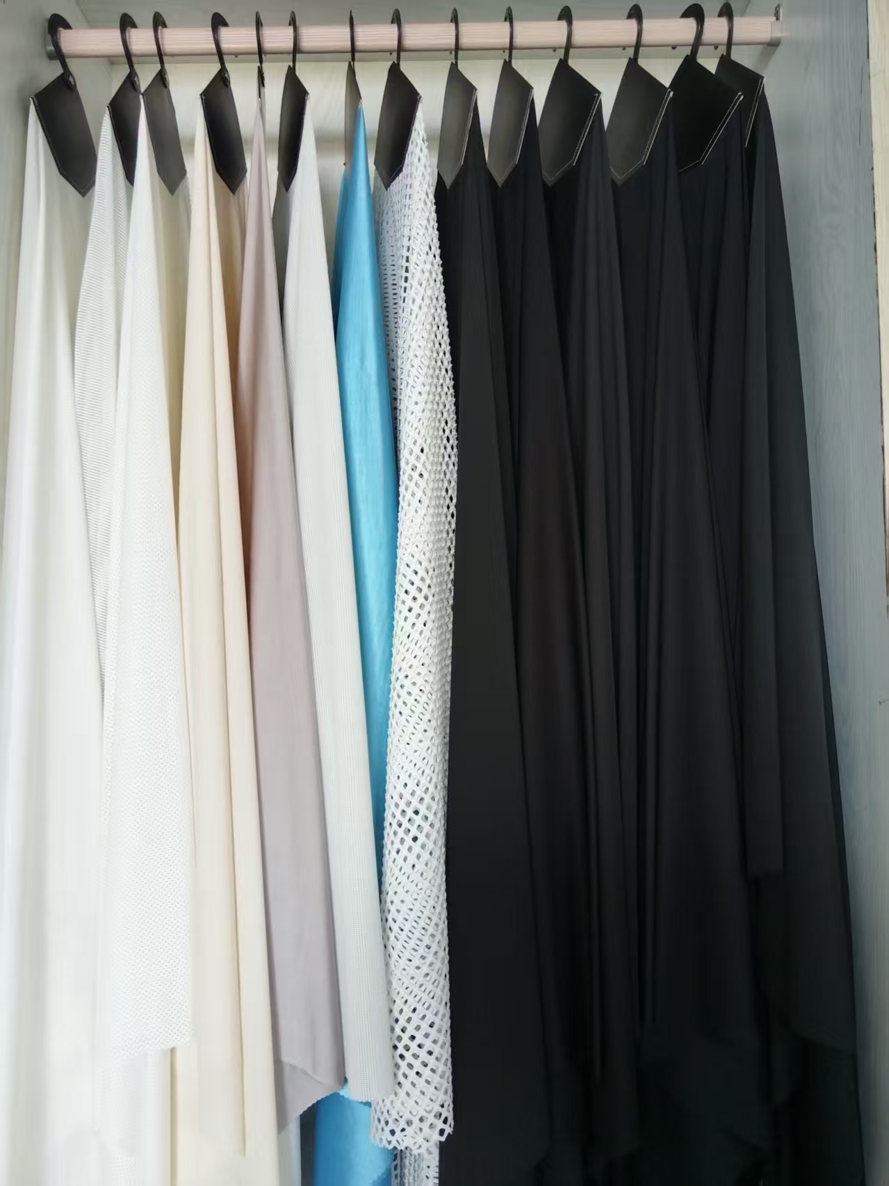 Blended Knitting Grey Fabric